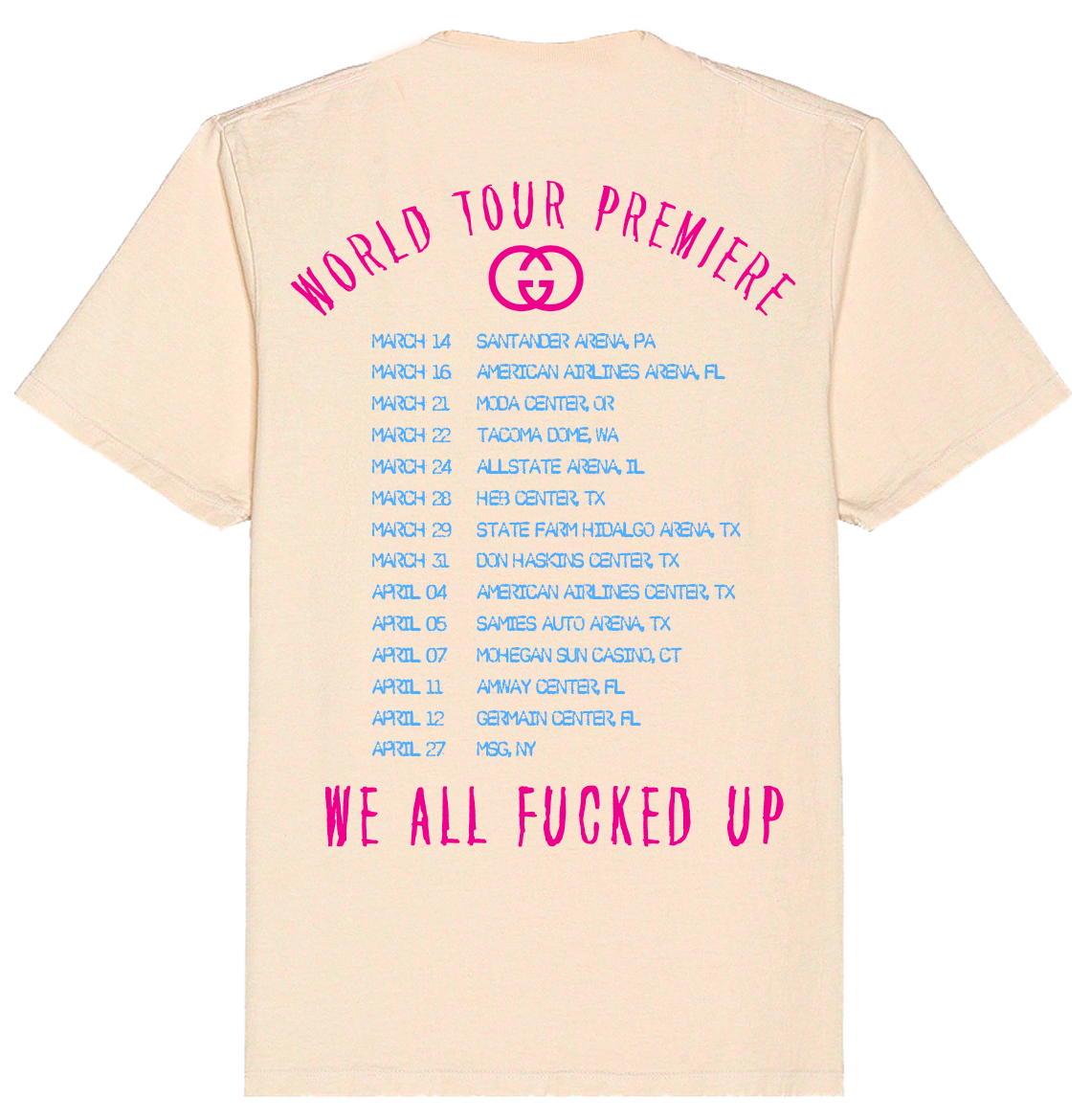G-GRENADE CREAM TEE