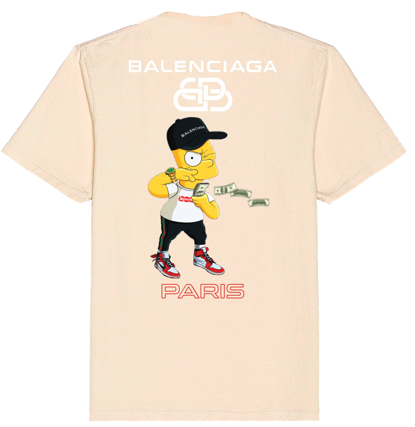 EL BARTO CREAM TEE