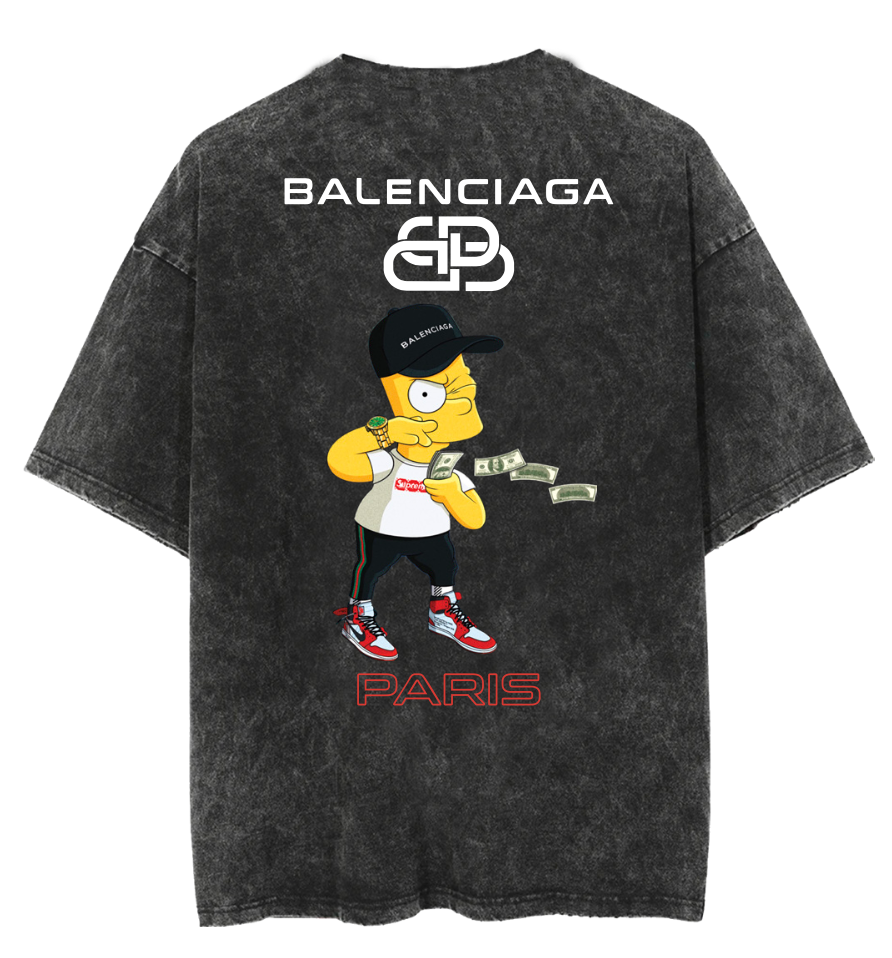EL BARTO VINTAGE BLACK TEE