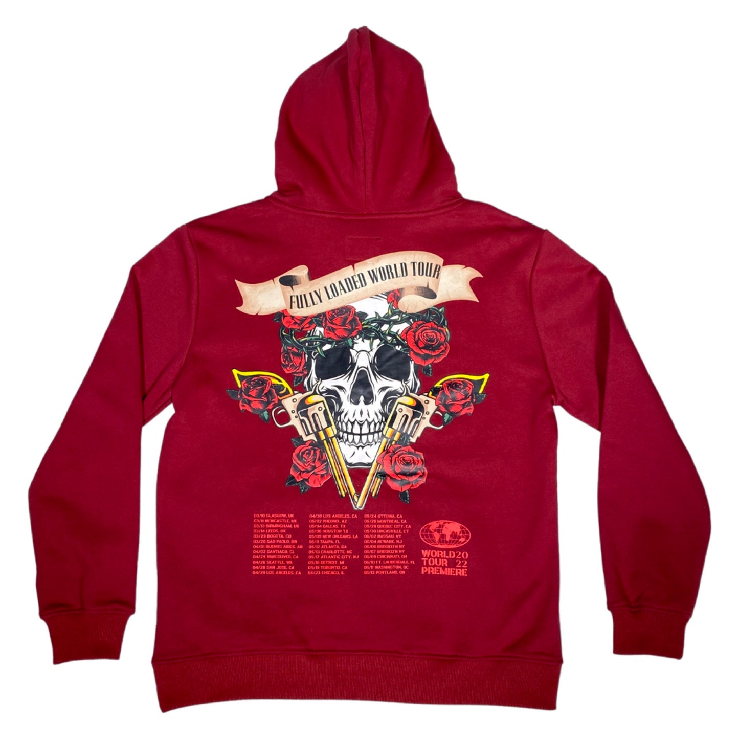 Red Fully Loaded Hoodie