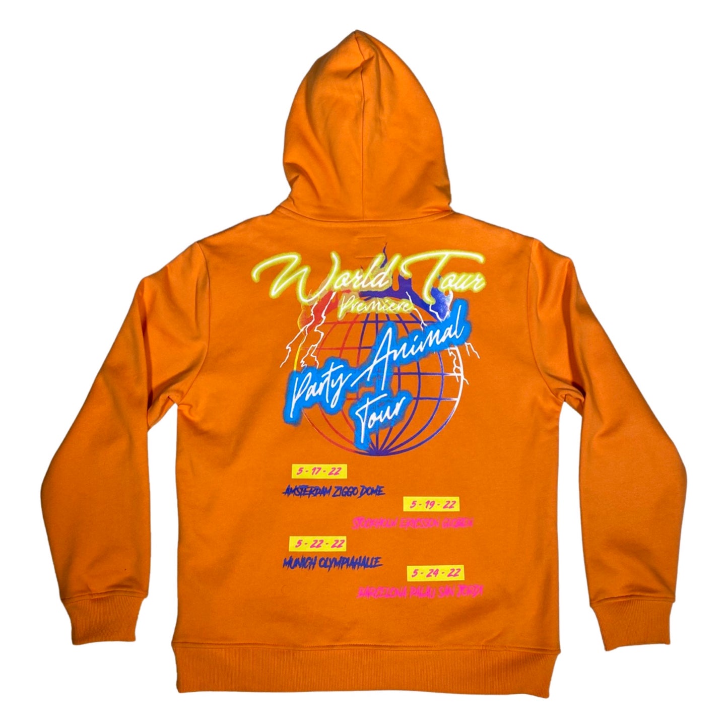 Orange Party Animal Hoodie