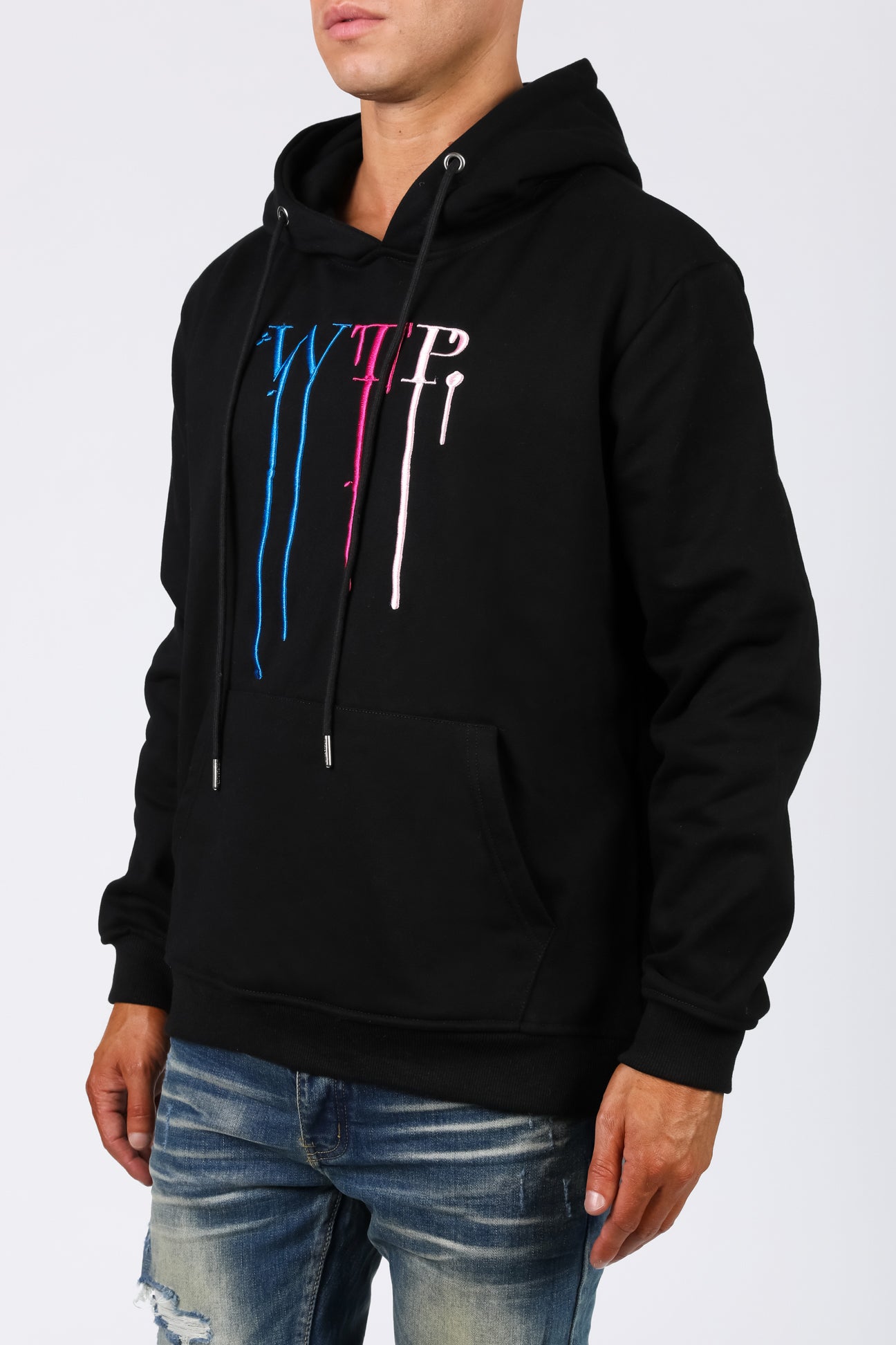 WTP Drip Embroidered Hoodie