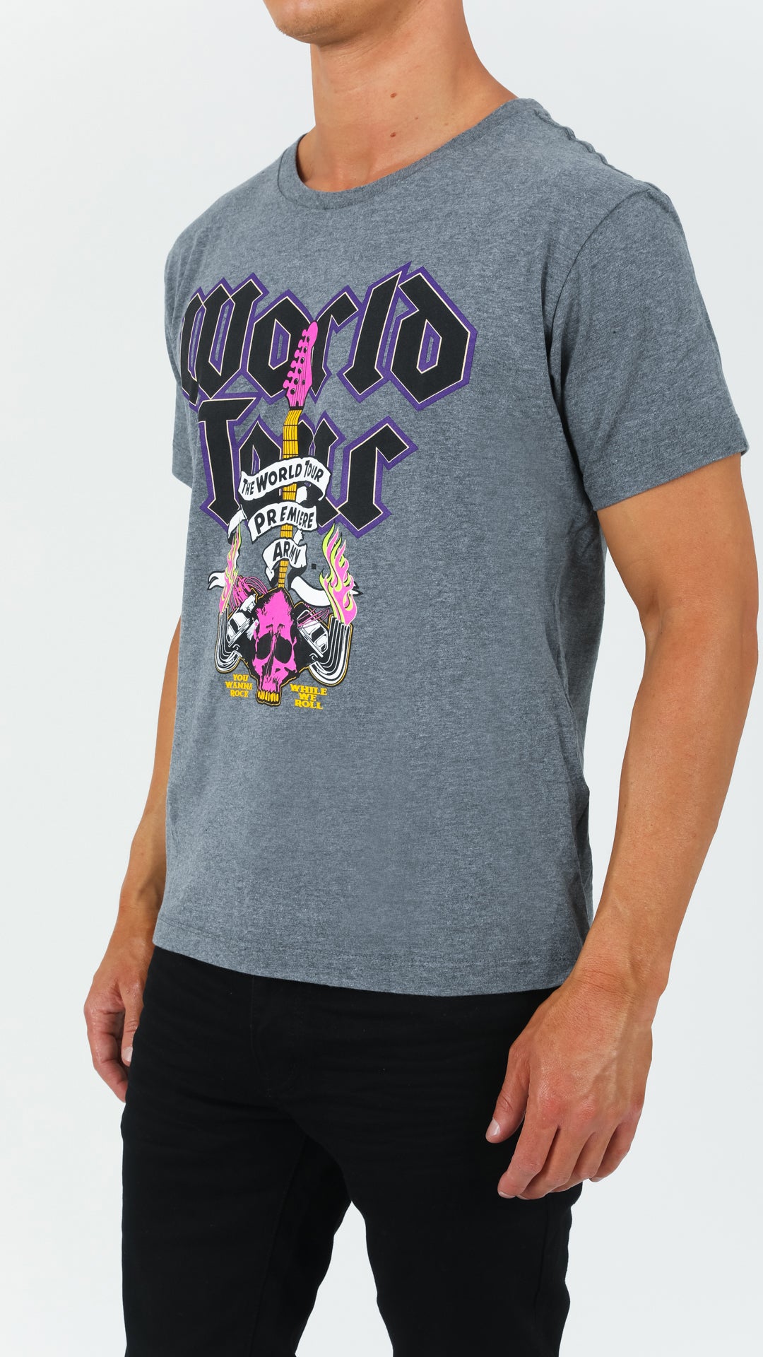 Grey Gold Digger Tee