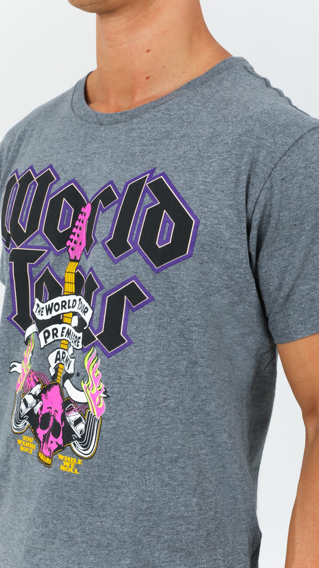 Grey Gold Digger Tee