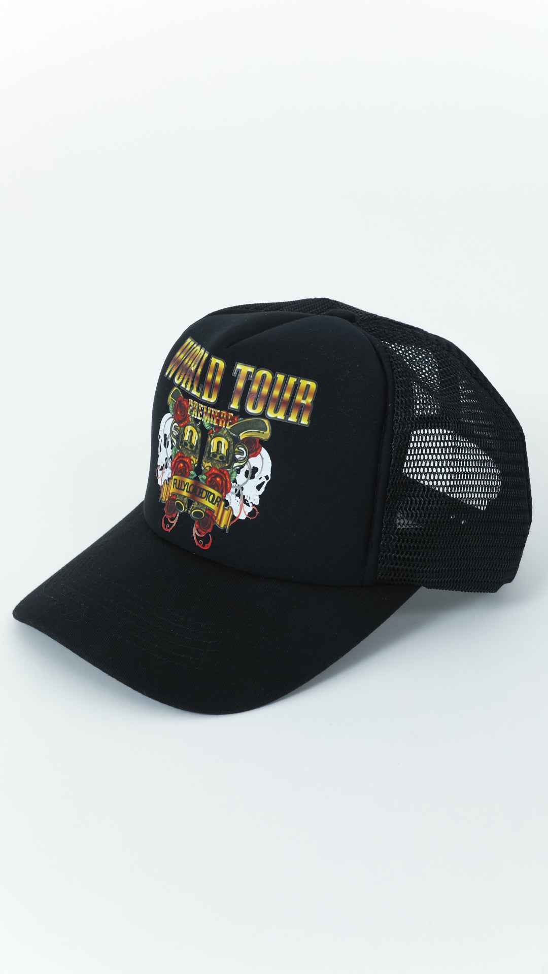Black Fully Loaded Trucker Hat