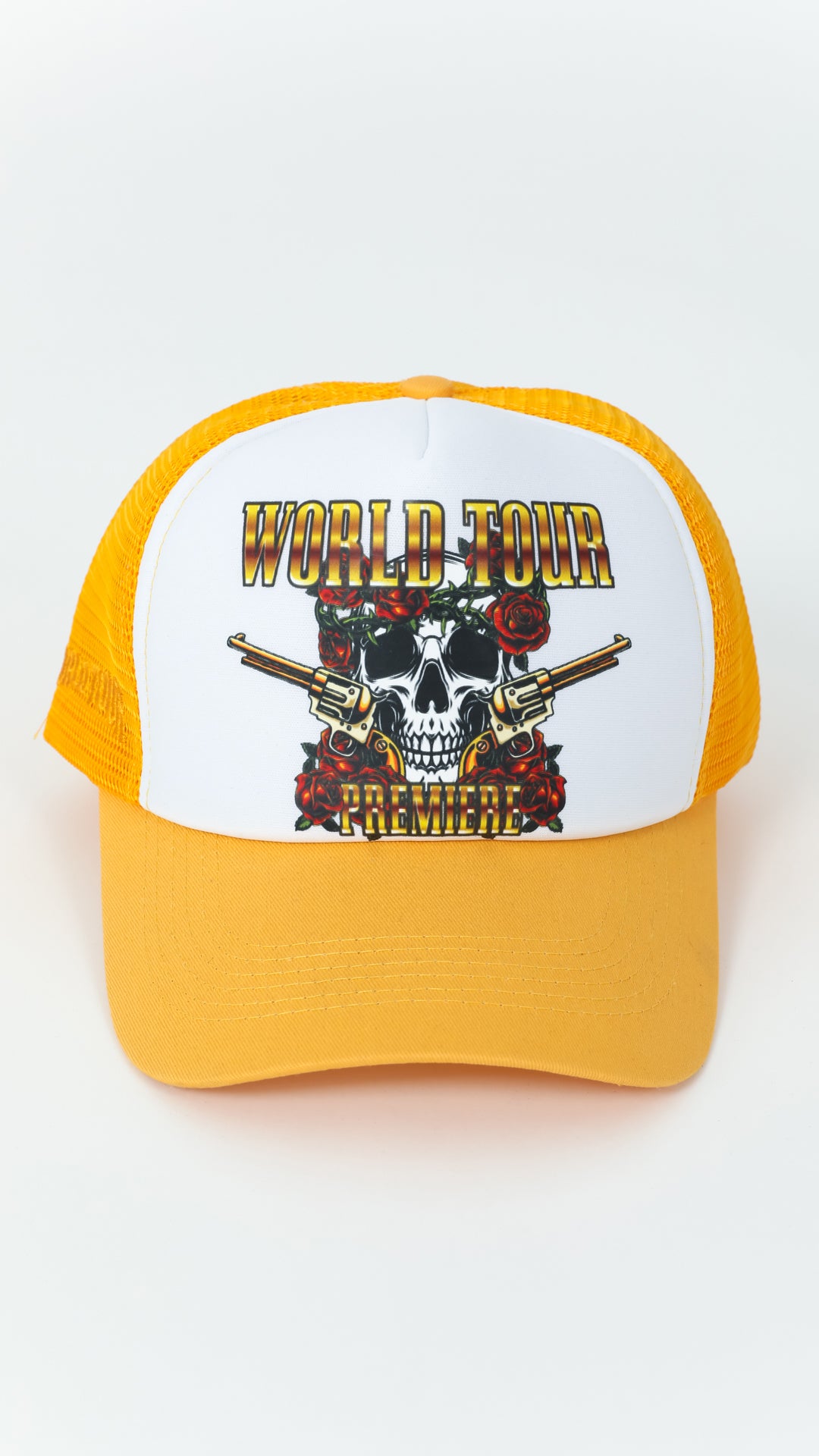 Yellow Fully Loaded Trucker Hat