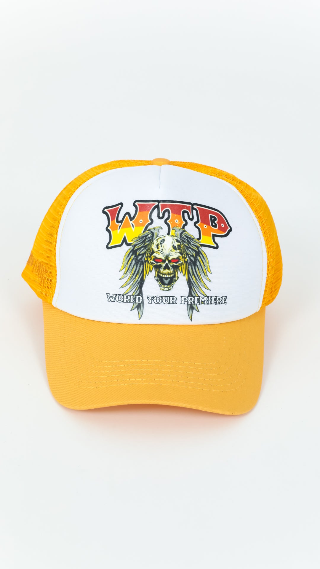 Gold Underground Rock Trucker Hat