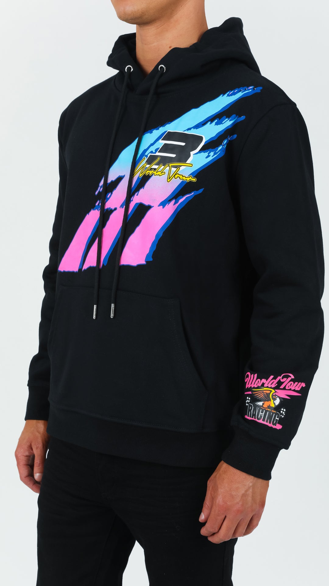 Black WT Racing Hoodie