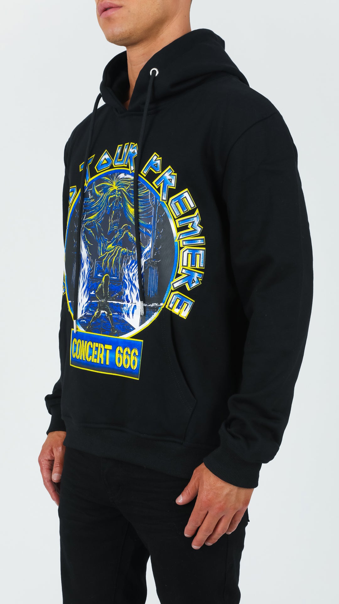 Black Concert 666 Hoodie