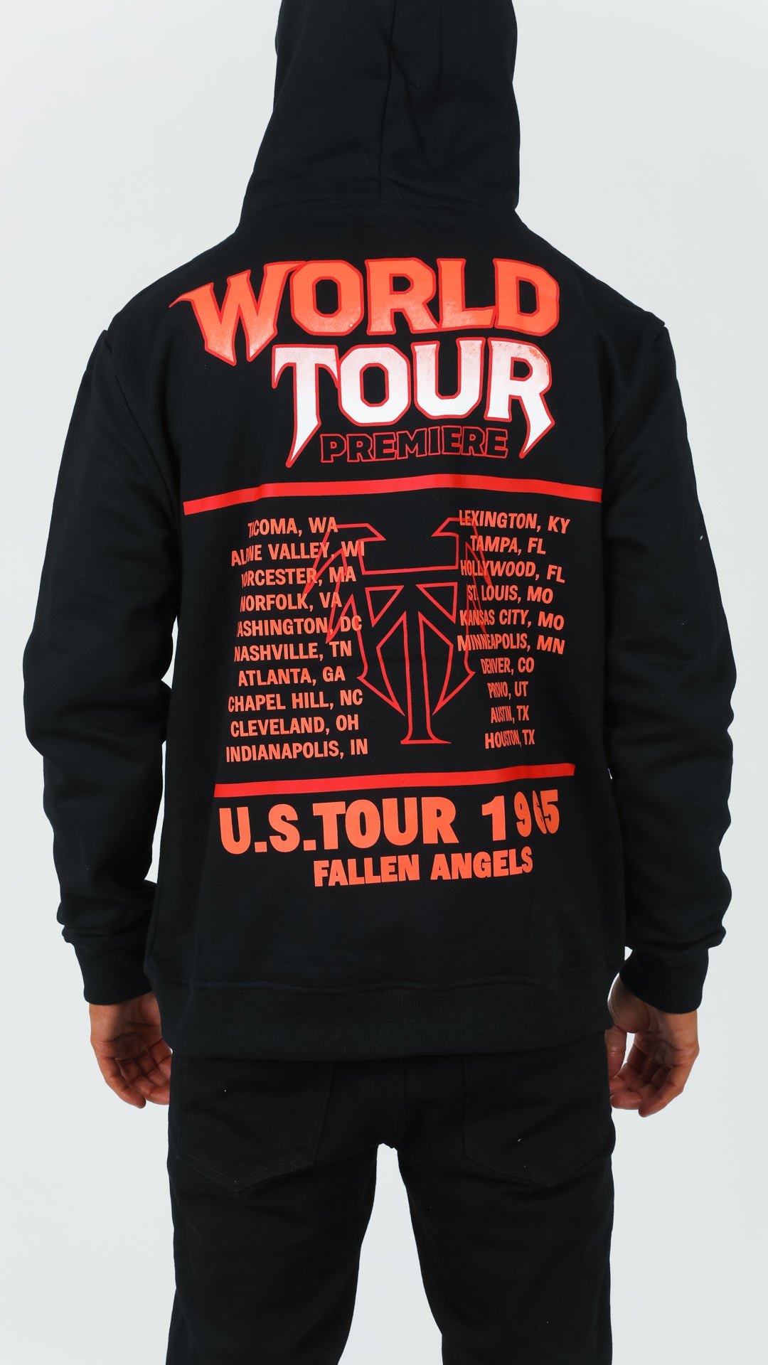 Black Fallen Angels Hoodie