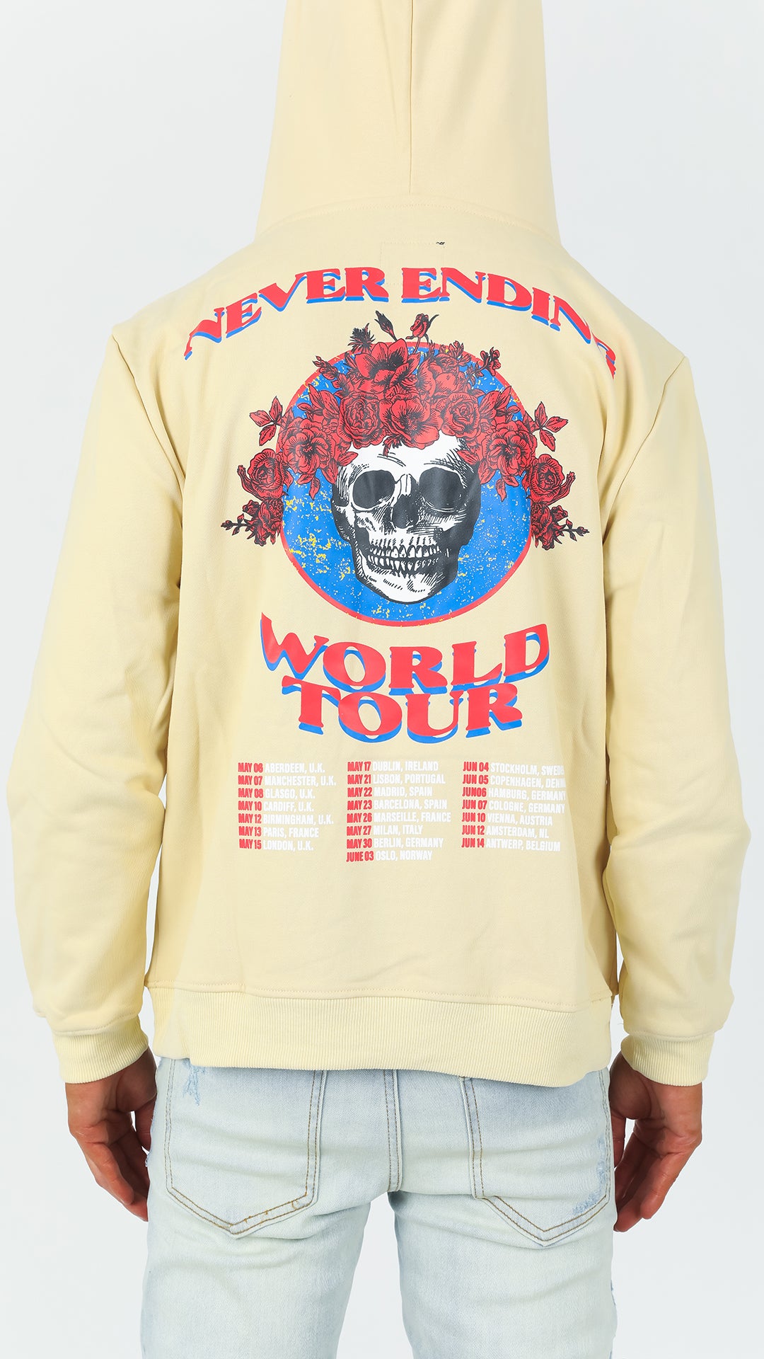 Cream Never-Ending Hoodie