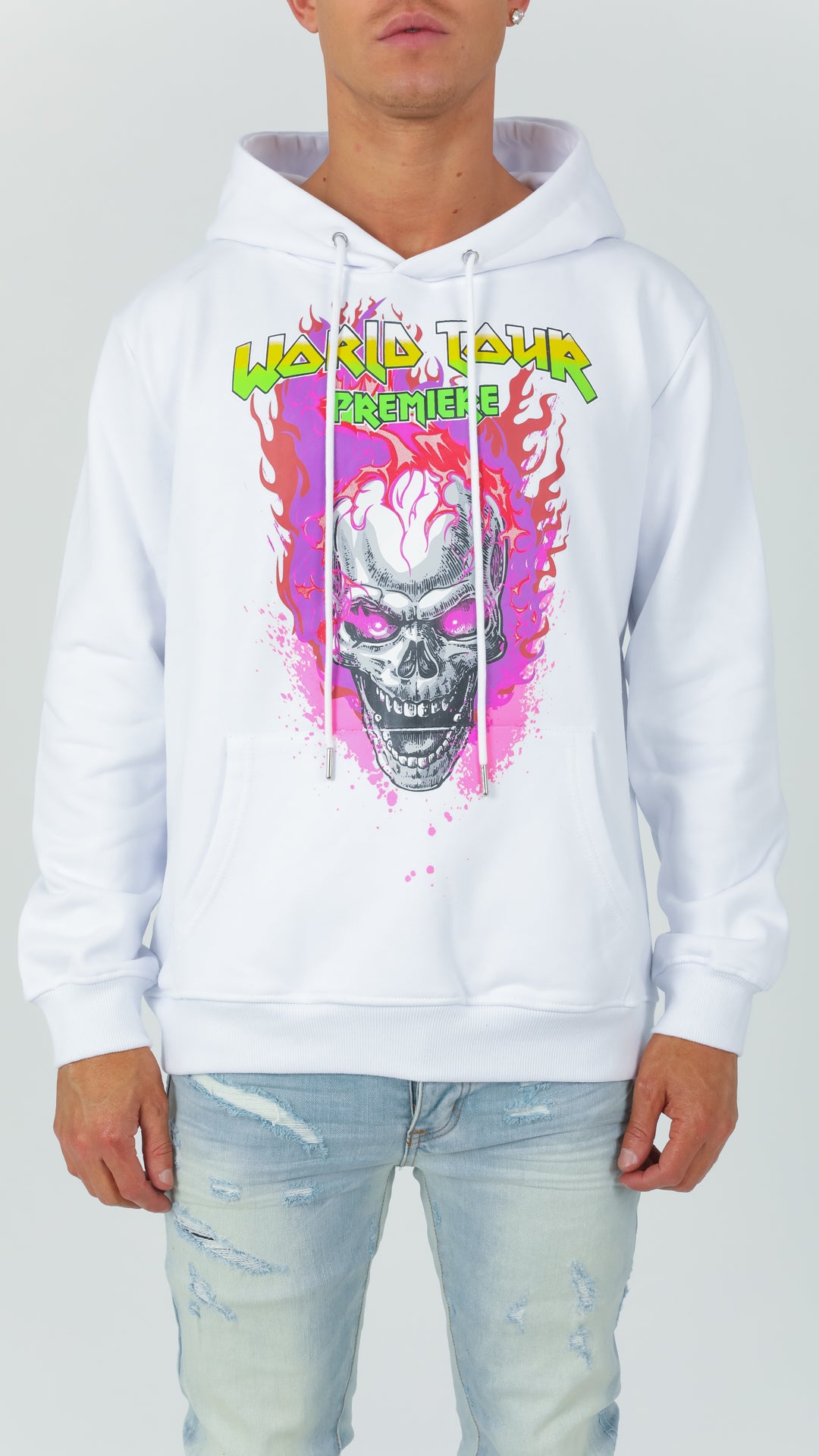 White World Tour Was Here Hoodie