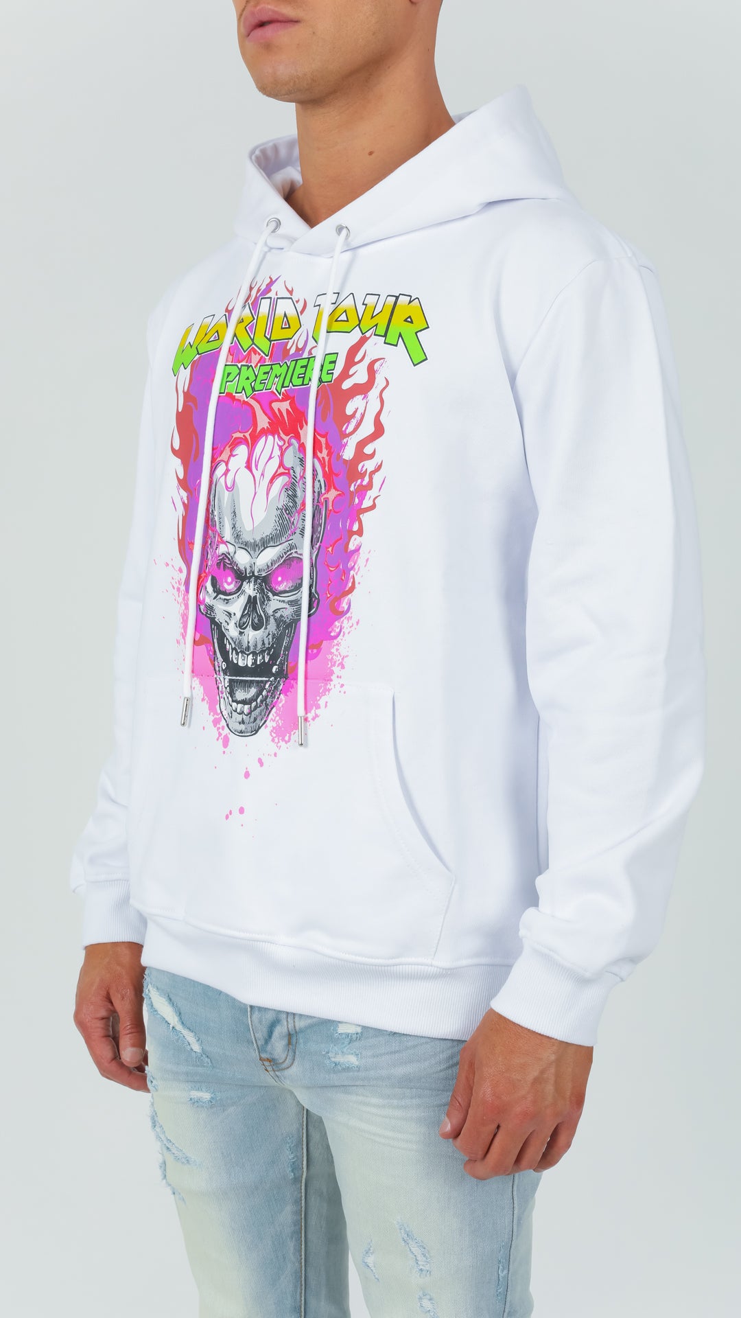White World Tour Was Here Hoodie