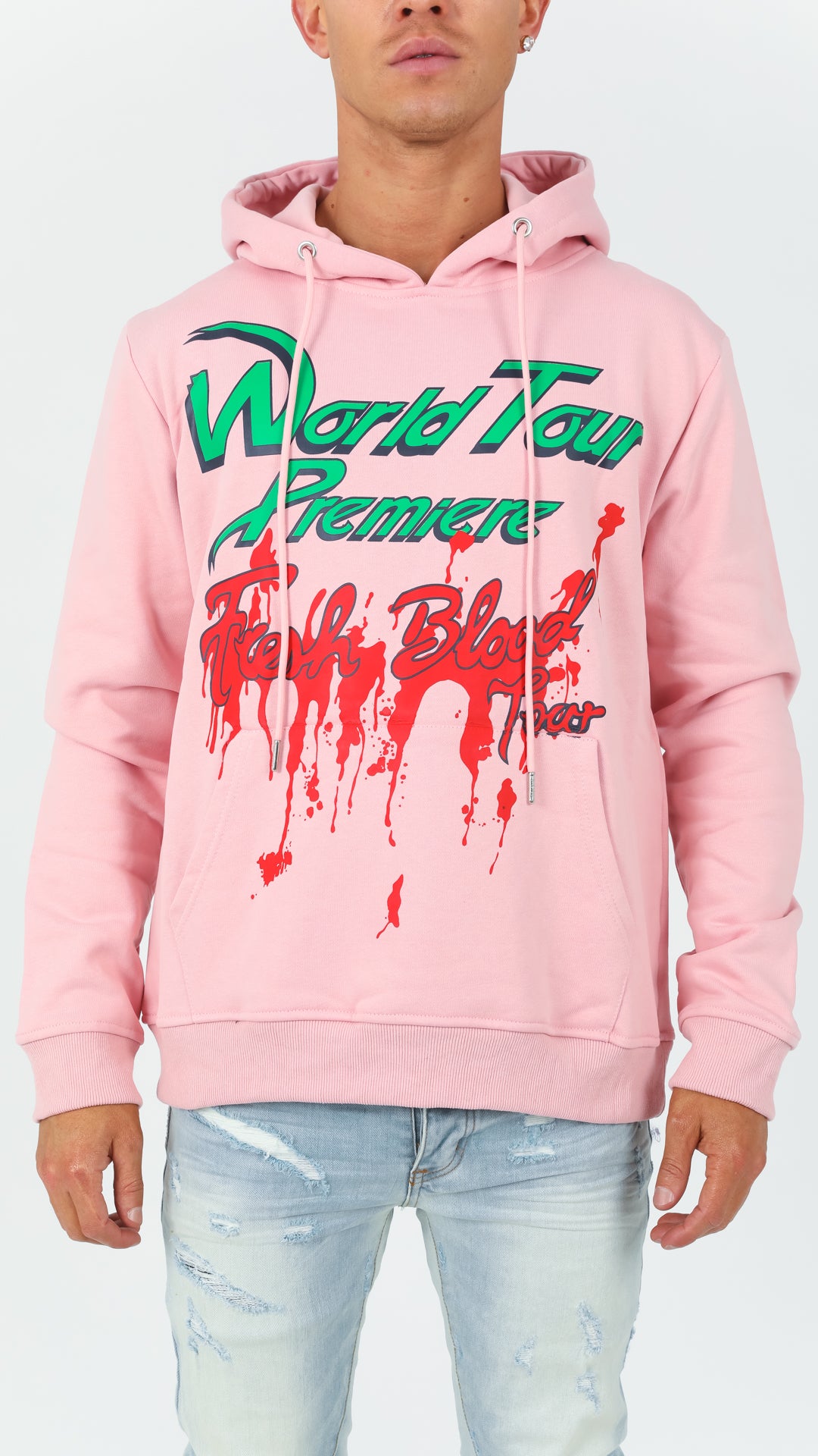 Pink There Will Be Blood Hoodie