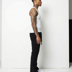 REVERSE FRENCH TERRY WIDE LEG PANT