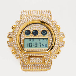 ICED OUT DIGITAL WATCH - GOLD