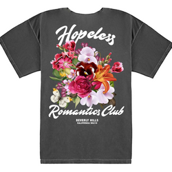 HOPELESS ROMANTIC TEE - VINTAGE BLACK