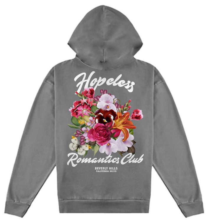 HOPELESS ROMANTIC HOODIE - VINTAGE BLACK