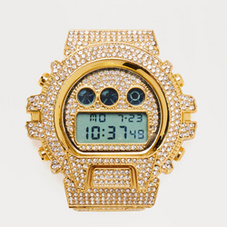 WT ICED OUT WATCH - GOLD