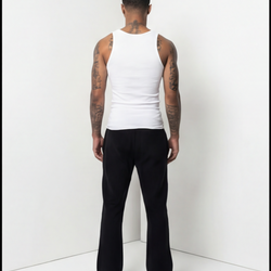 REVERSE FRENCH TERRY WIDE LEG PANT