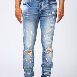 Jersey Denim Pant