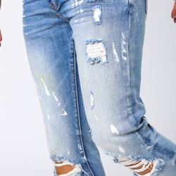 Jersey Denim Pant