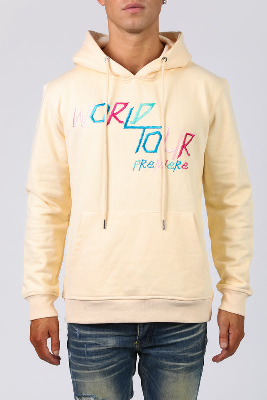 World Tour Logo Embroidered Hoodie
