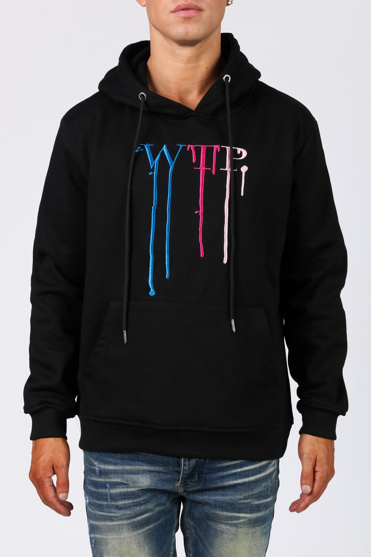 WTP Drip Embroidered Hoodie