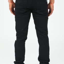 Midnight Denim Pant With Removable Bandana Wallet Chain