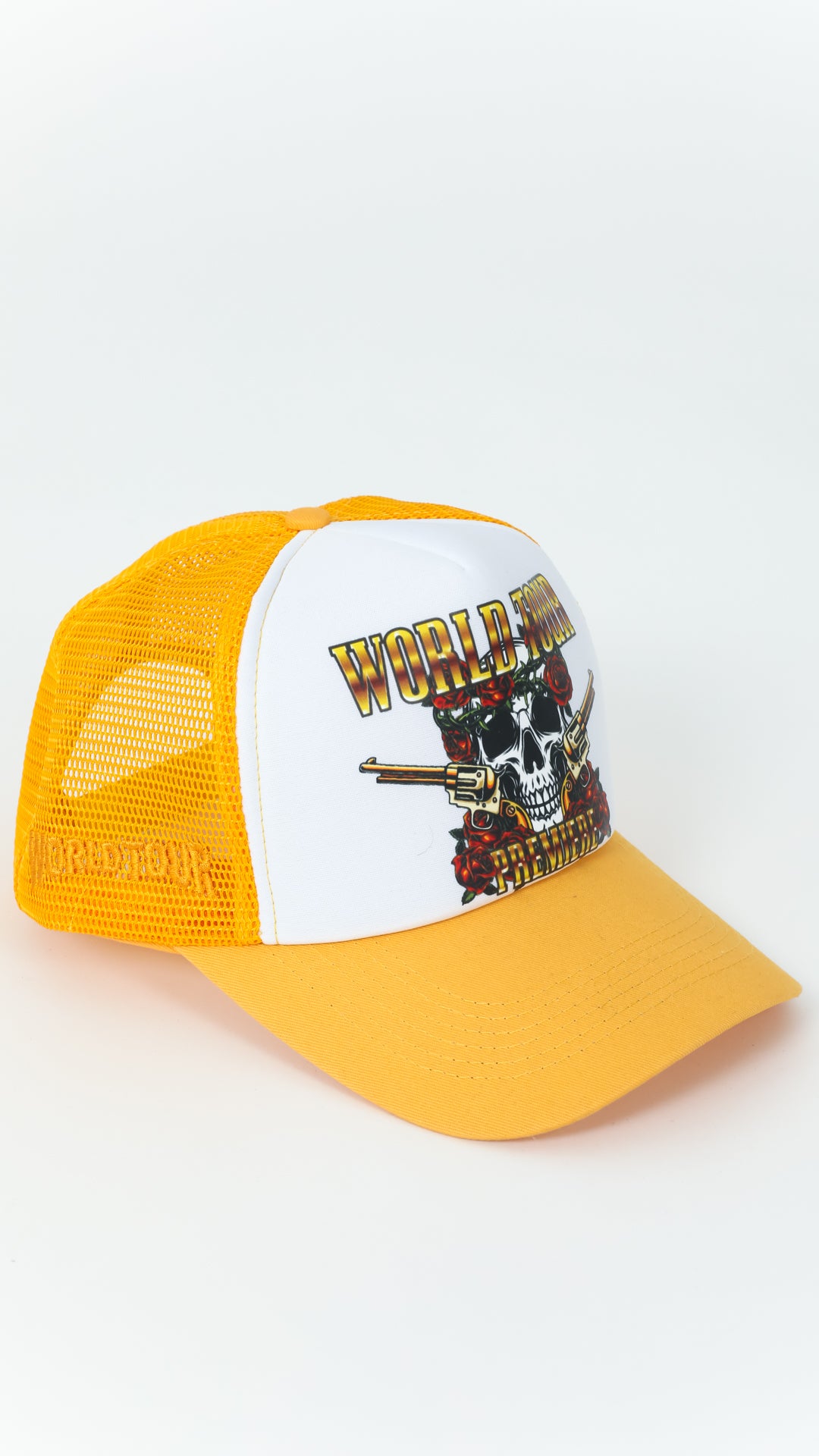 Yellow Fully Loaded Trucker Hat