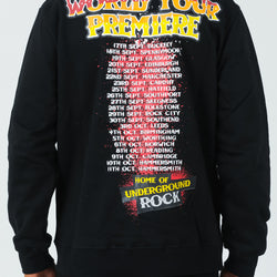 Black Underground Rock Hoodie