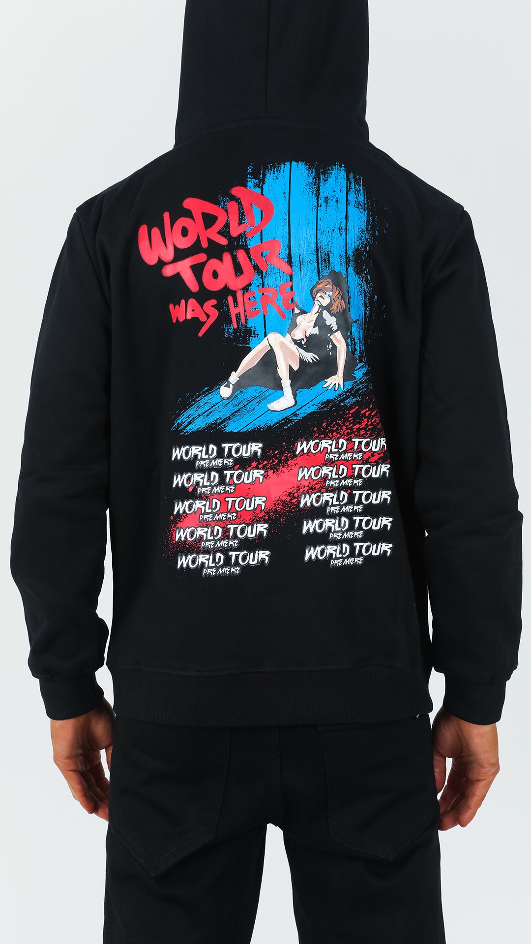 Black World Tour Was Here Hoodie