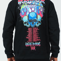 Black Raging Demons Hoodie
