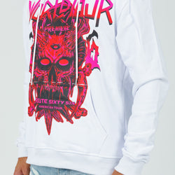 White Route 66 Hoodie