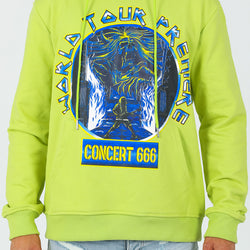 Neon Yellow Concert 666 Hoodie