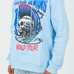 Blue Raging Demons Hoodie