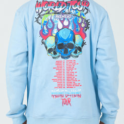 Blue Raging Demons Hoodie
