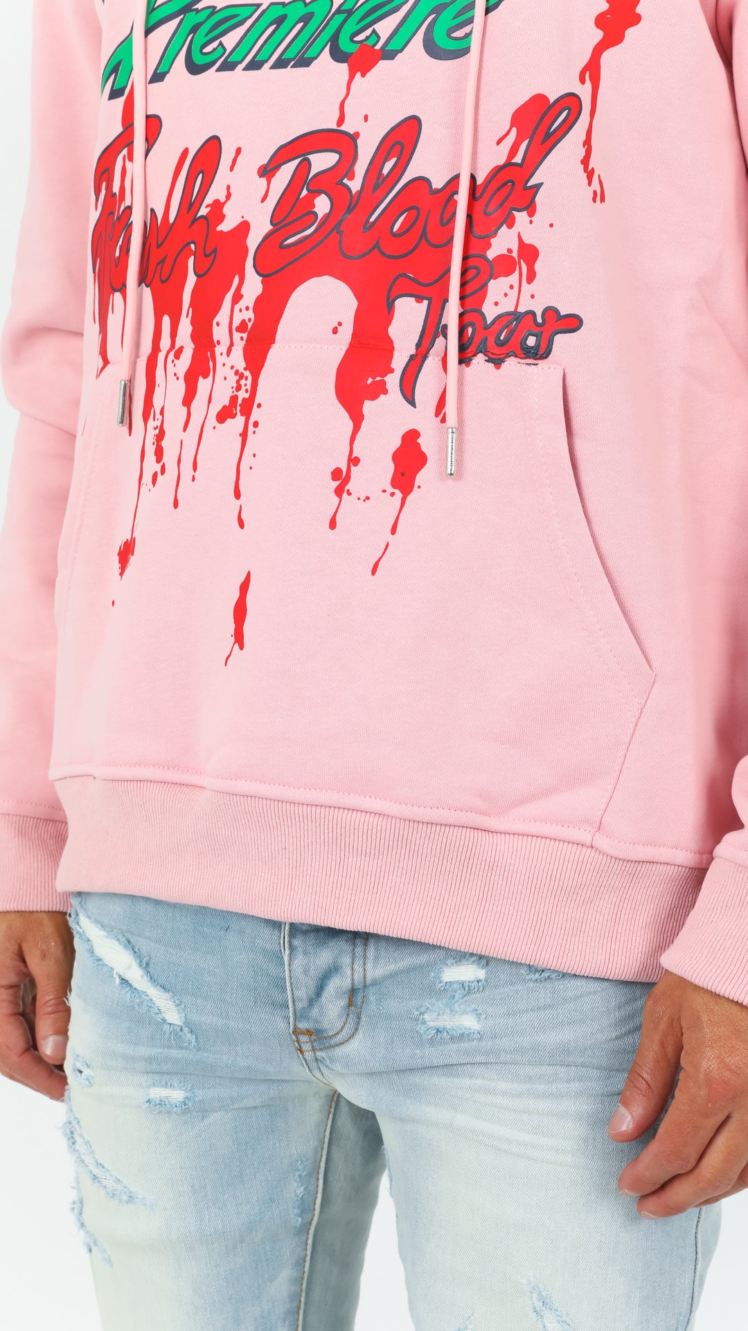 Pink There Will Be Blood Hoodie