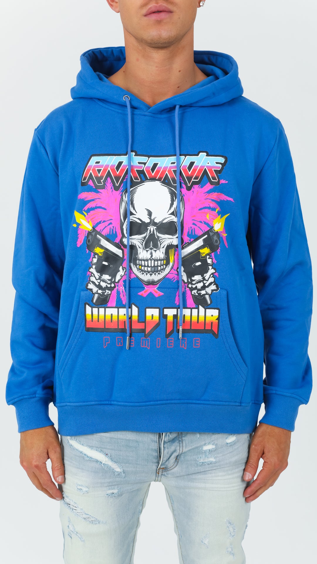 Royal Blue Ride Or Die Hoodie